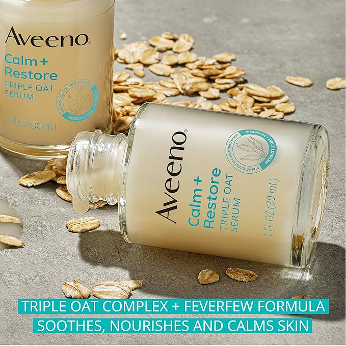 Aveeno - Calm + Restore Triple Oat Hydraterend Gezichtsserum - 30ml