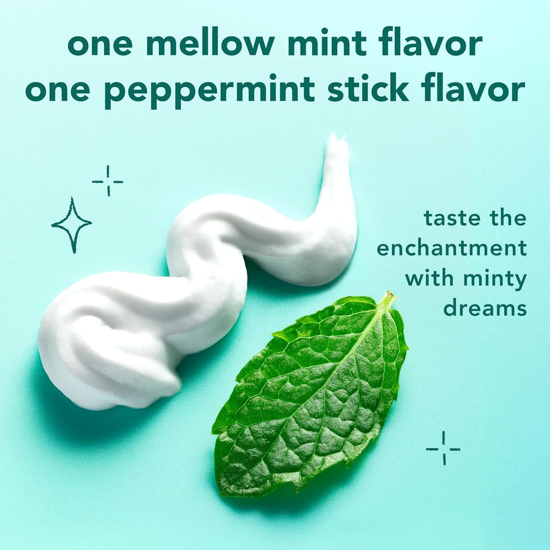 hello Whipped Fluoride Toothpaste Mellow Mint & Peppermint 2-Pack