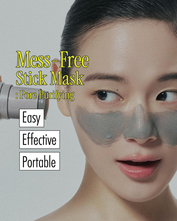 BRMUD Relief Mud Stick Mask Easy-to-Use Pore Cleansing Clay Mask