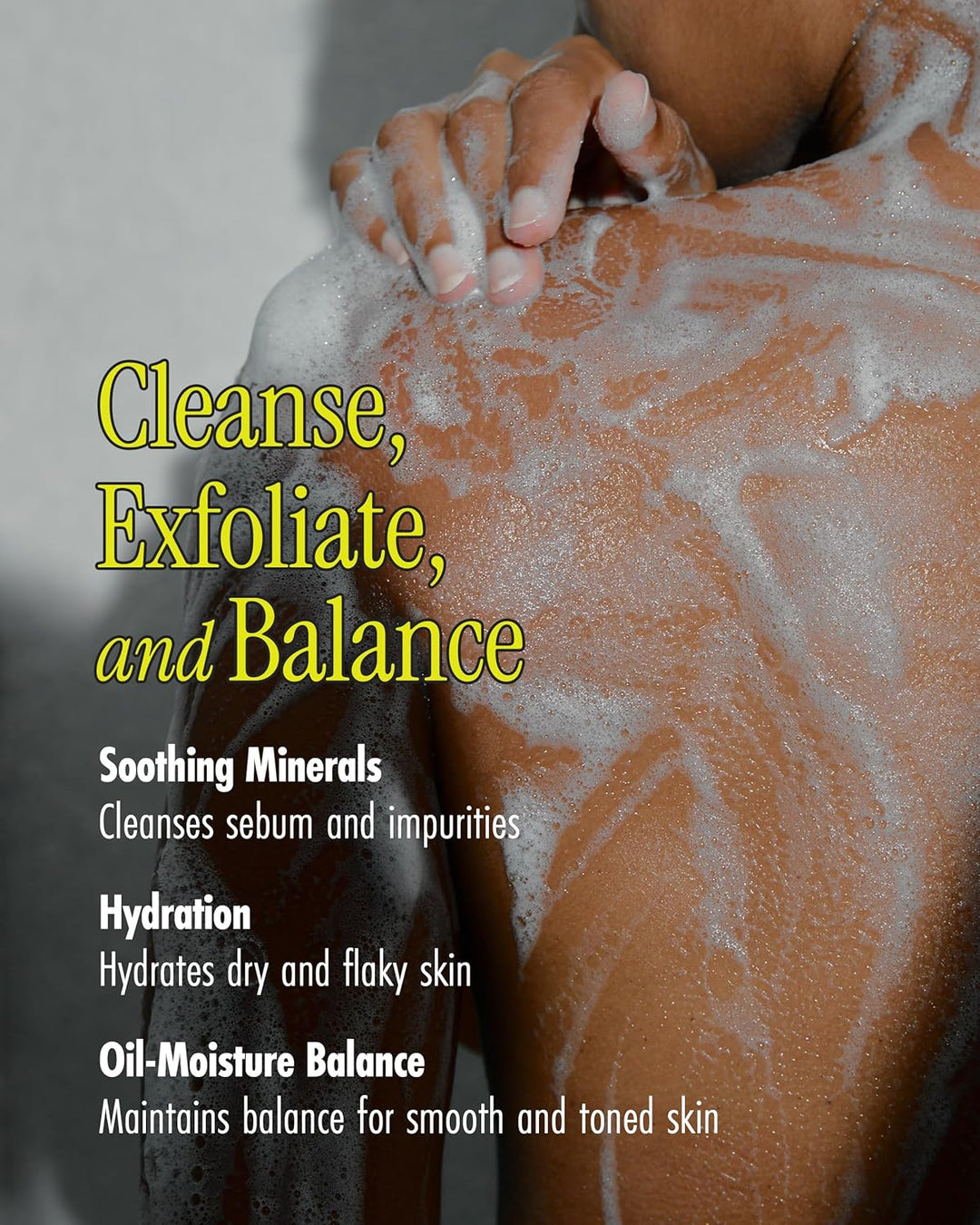 BRMUD Relief Mud Scrub Daily Wash Exfoliating & Refreshing Cleanser