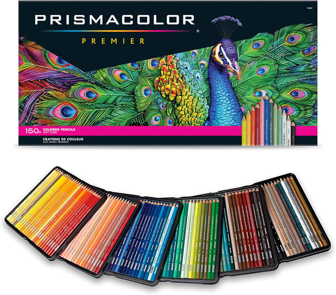 Prismacolor Premier Soft Core Colored Pencils 150 Count