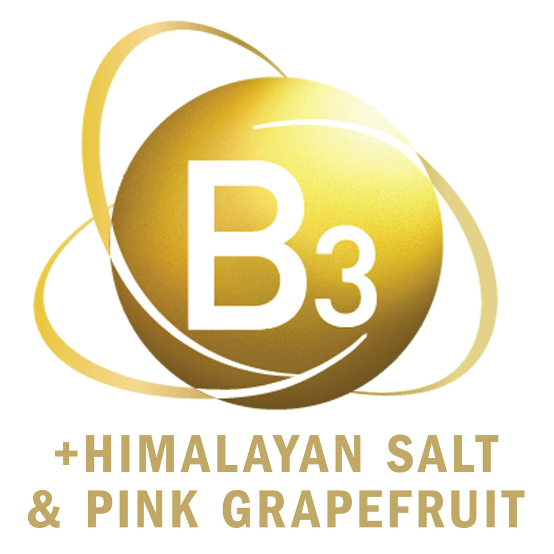Olay Exfoliating & Revitalizing Body Wash with Himalayan Salt, Pink Grapefruit, and Vitamin B3 - 530ml