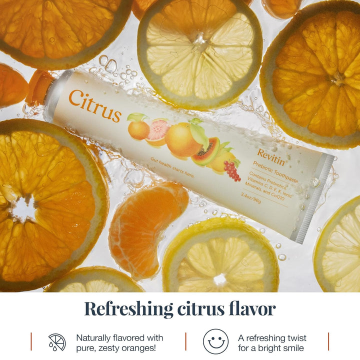 Revitin Prebiotic Citrus Toothpaste