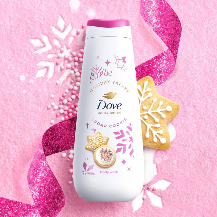Dove Holiday Treats Sugar Cookie Sprinkle Body Wash