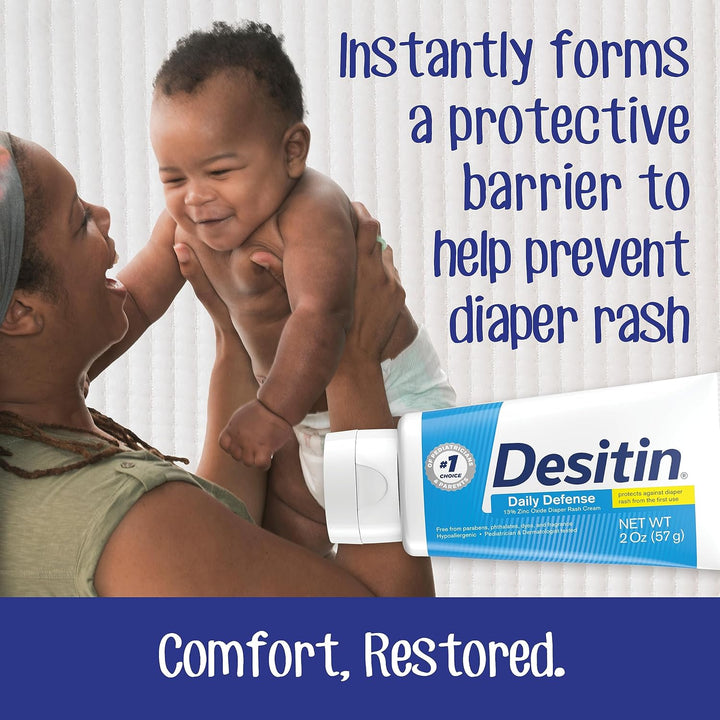 Desitin - Daily Defense Baby Diaper Rash Cream with Zinc Oxide - 113 g