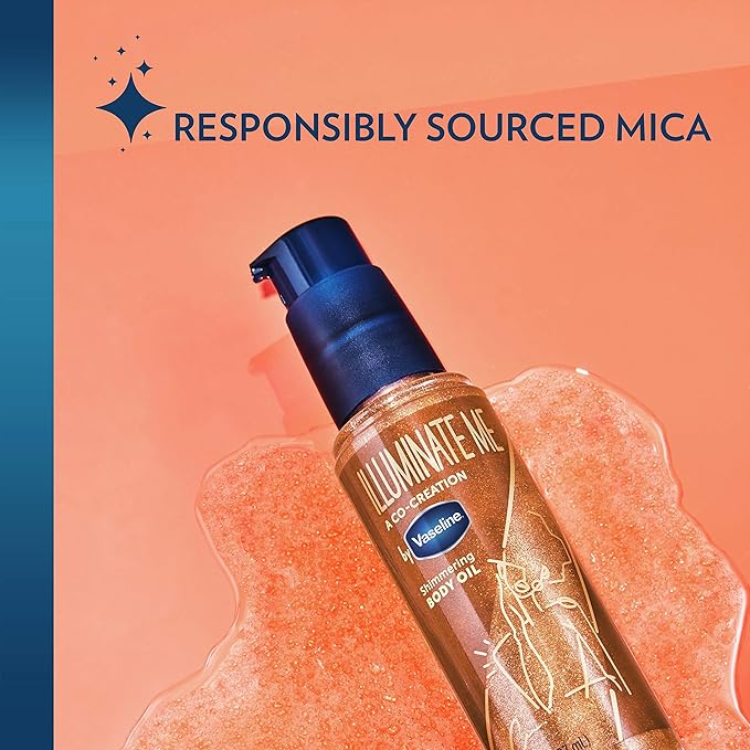 Vaseline Illuminate Me Shimmering Body Oil 97ml
