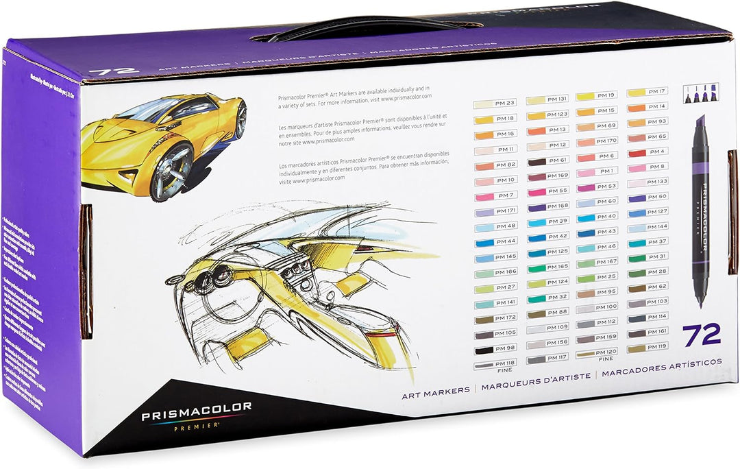 Prismacolor Premier Double-Ended Art Markers 72 Count