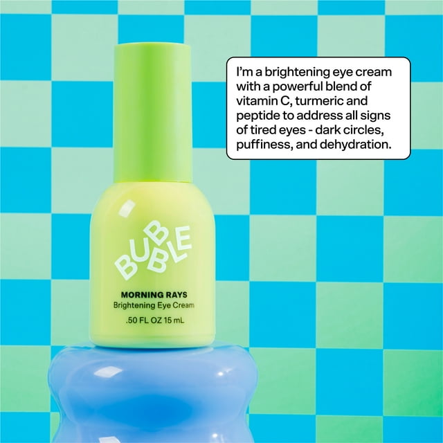 Bubble - Skincare Morning Rays - Brightening Eye Cream