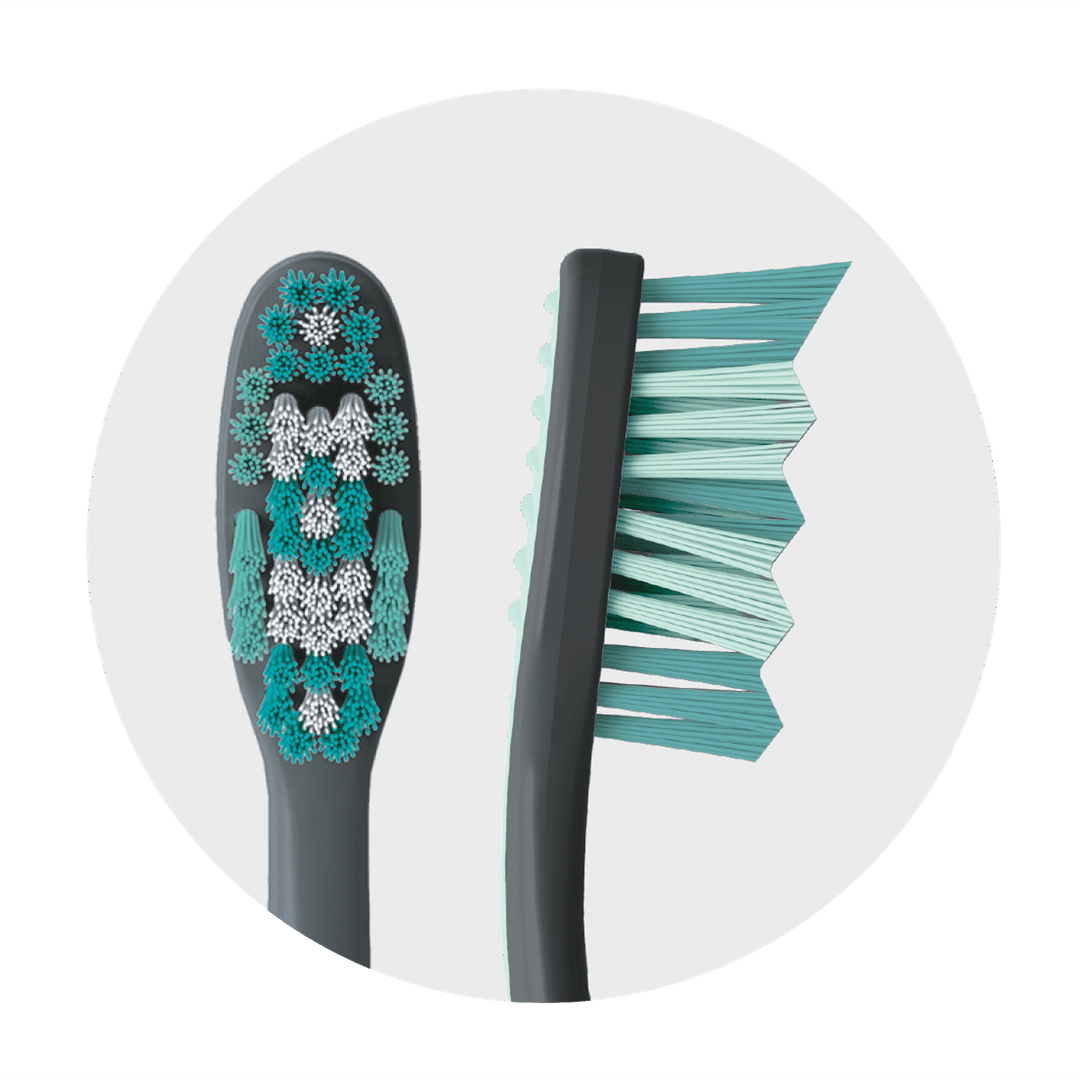 Reach - Essentials zachte tandenborstel met dop - Reis - 2 stuks