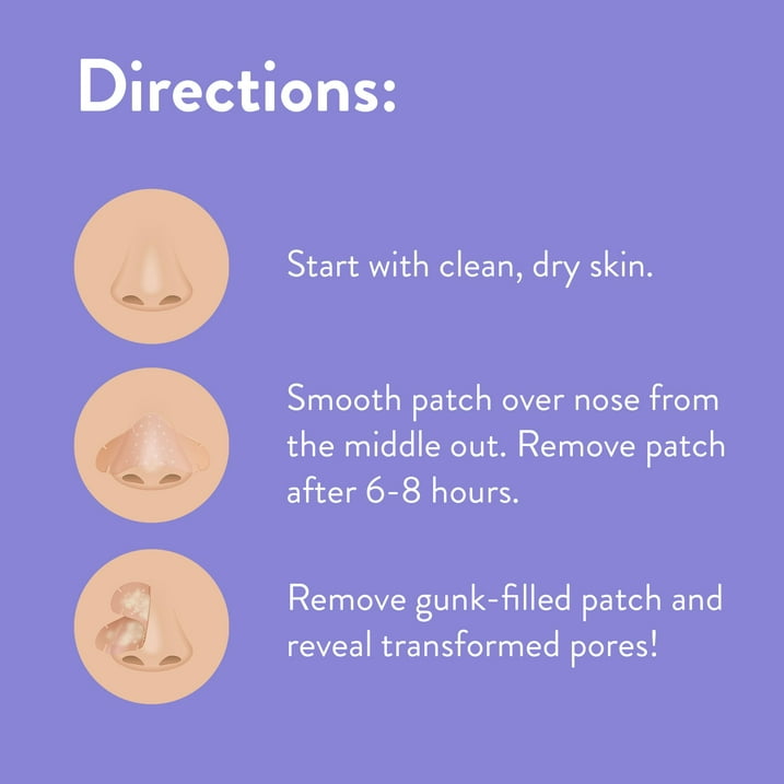 Peach Slices - Overnight Neus Porie Patches voor Alle Neusvormen - 7 Stuks