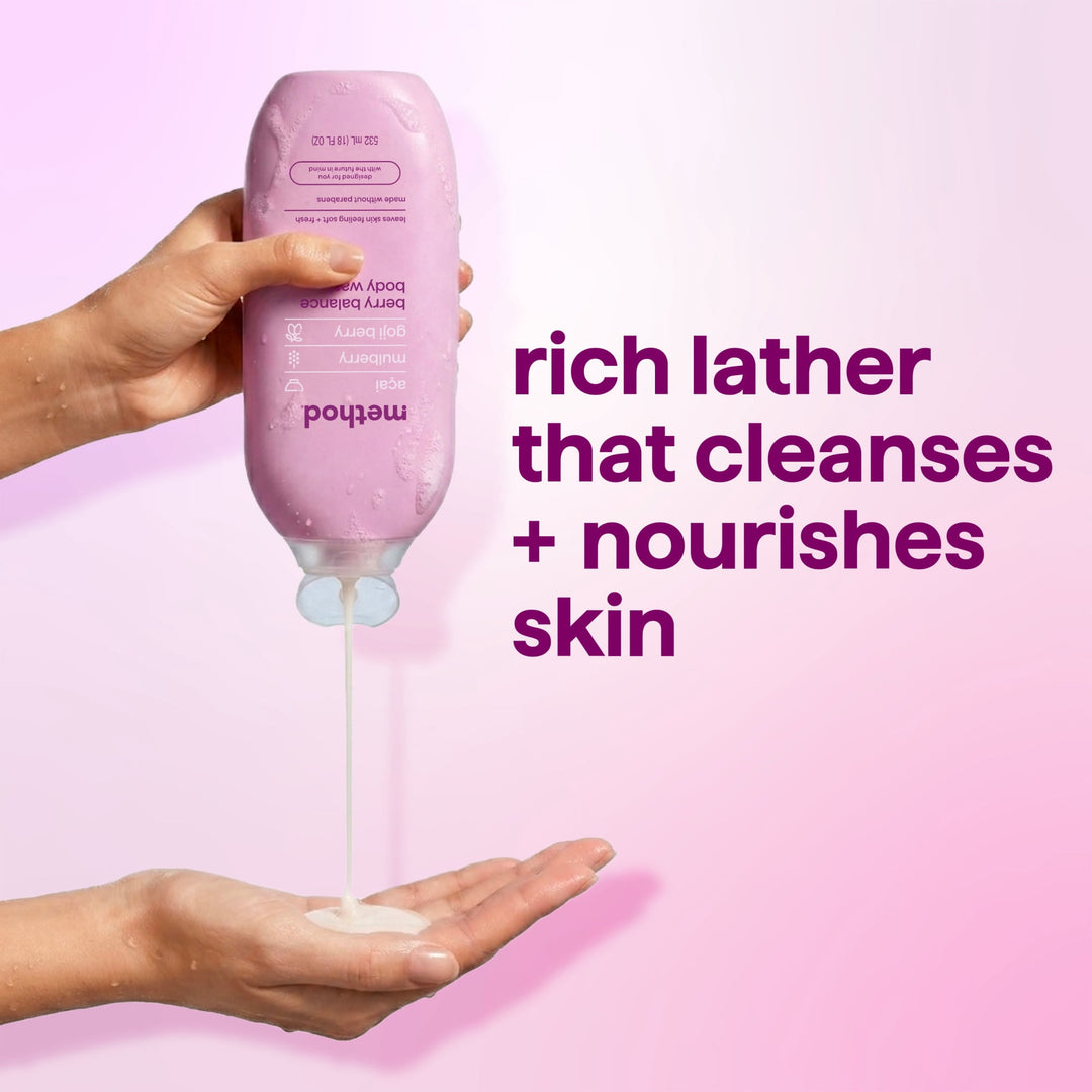 Method Berry Balance Moisturizing Body Wash