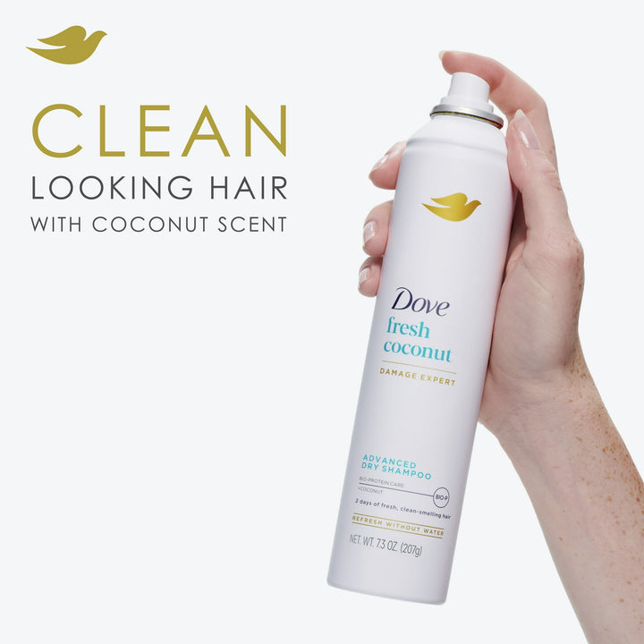 Dove Advanced Dry Shampoo Refresh & Revive Hair Fresh Coconut