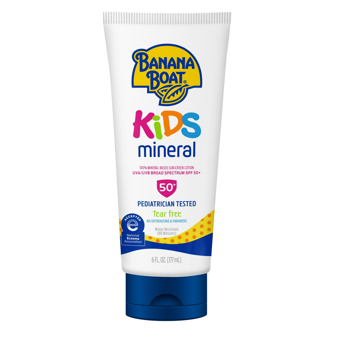 Banana Boat - Gevoelige 100% minerale zonnebrandlotion SPF 50 - 177 ml