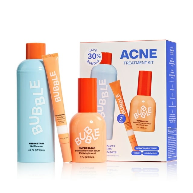 Bubble Skincare Acne-kit
