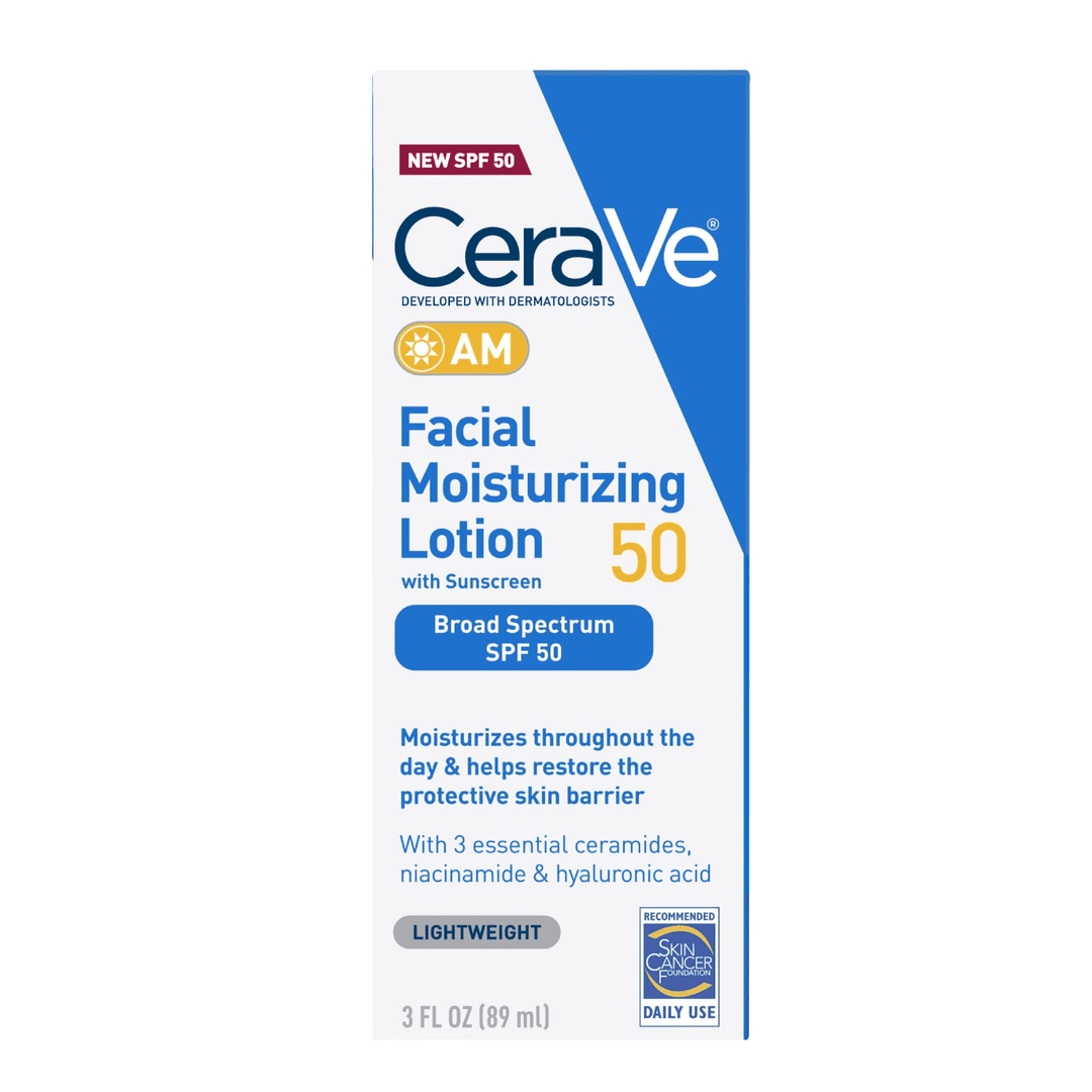 CeraVe - AM Moisturizing Face Lotion with SPF 50 - 89ml