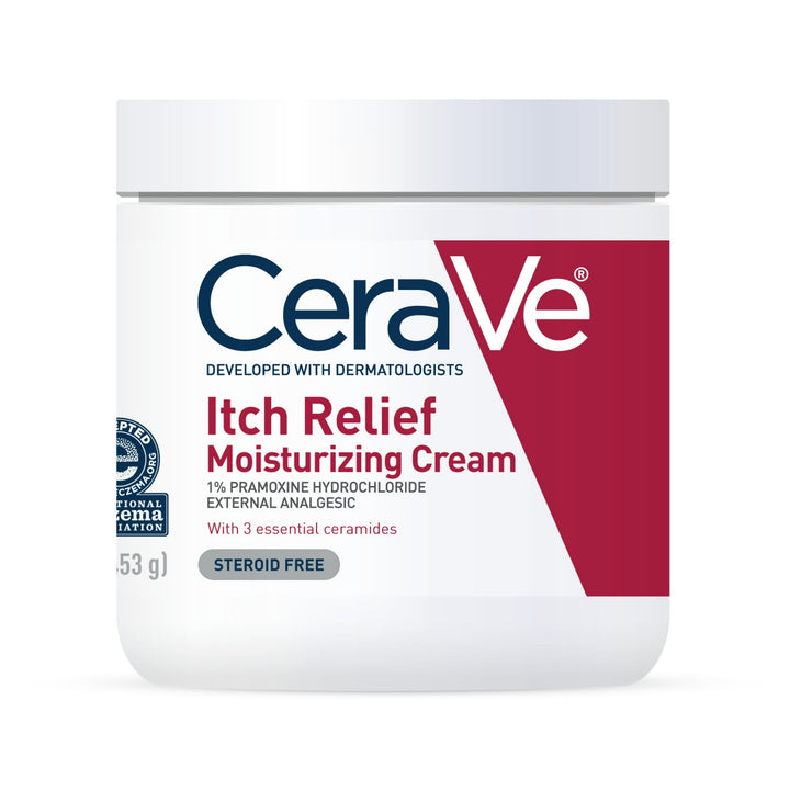 CeraVe Moisturizing Cream for Itch Relief