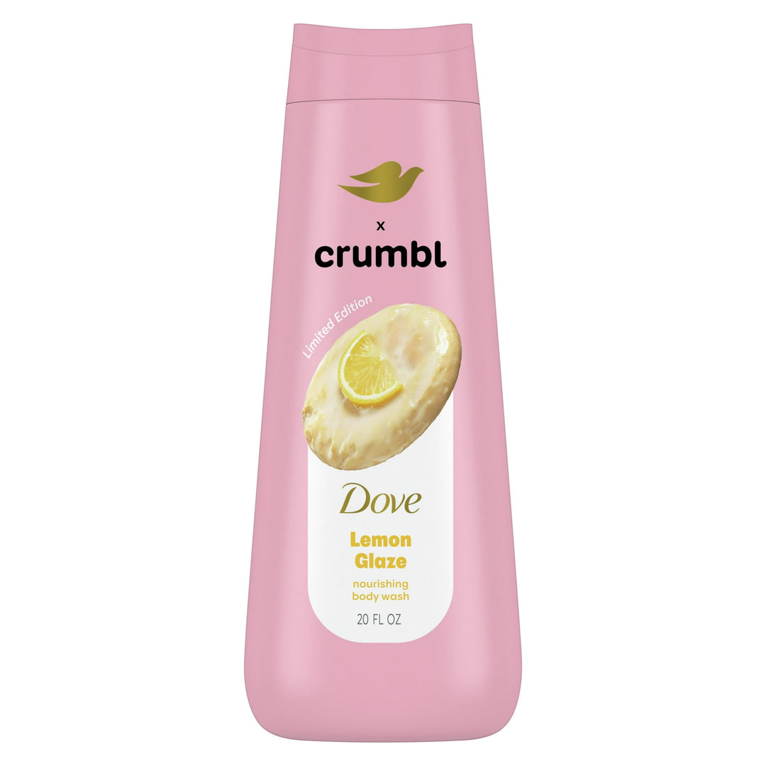Dove Crumbl Moisturizing Liquid Body Wash Lemon Glaze