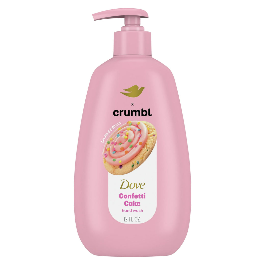 Dove x Crumbl Moisturizing Liquid Hand Wash Confetti Cake