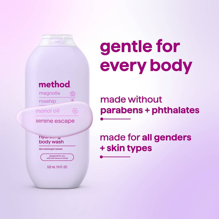 Method Serene Escape Moisturizing Body Wash
