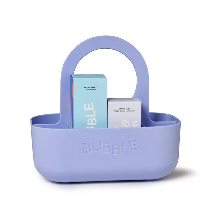 Bubble Skincare Shower Caddy Set For Combination Skin