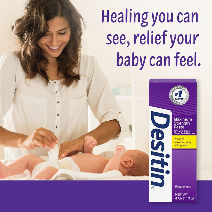 Desitin Maximum Strength Diaper Rash Paste 40% Zinc Oxide