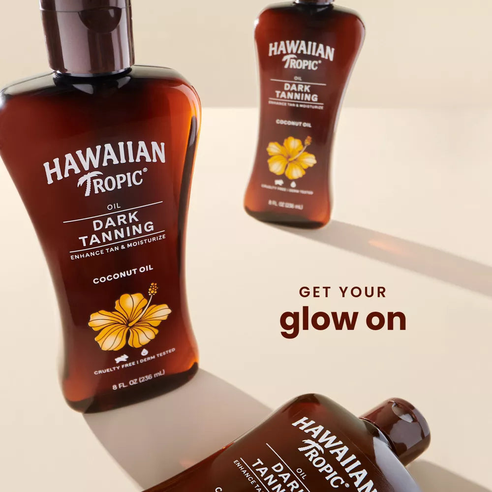 Huile de coco bronzante foncée Hawaiian Tropic