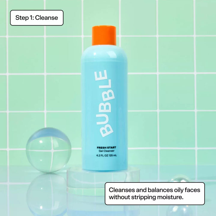 Bubble Skincare Shower Caddy Set For Combination Skin