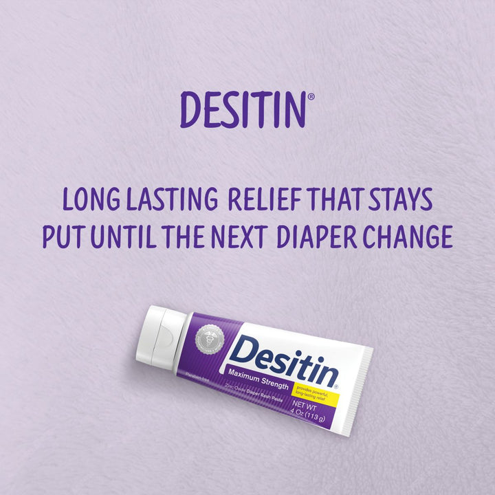 Desitin Maximum Strength Diaper Rash Paste 40% Zinc Oxide