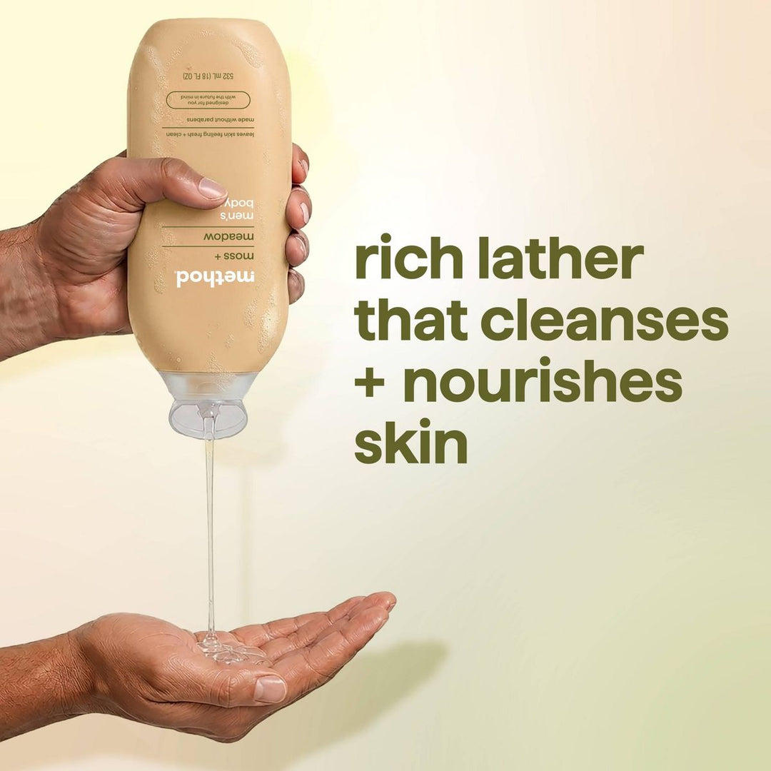 Method Men Moss + Meadow Moisturizing Body Wash