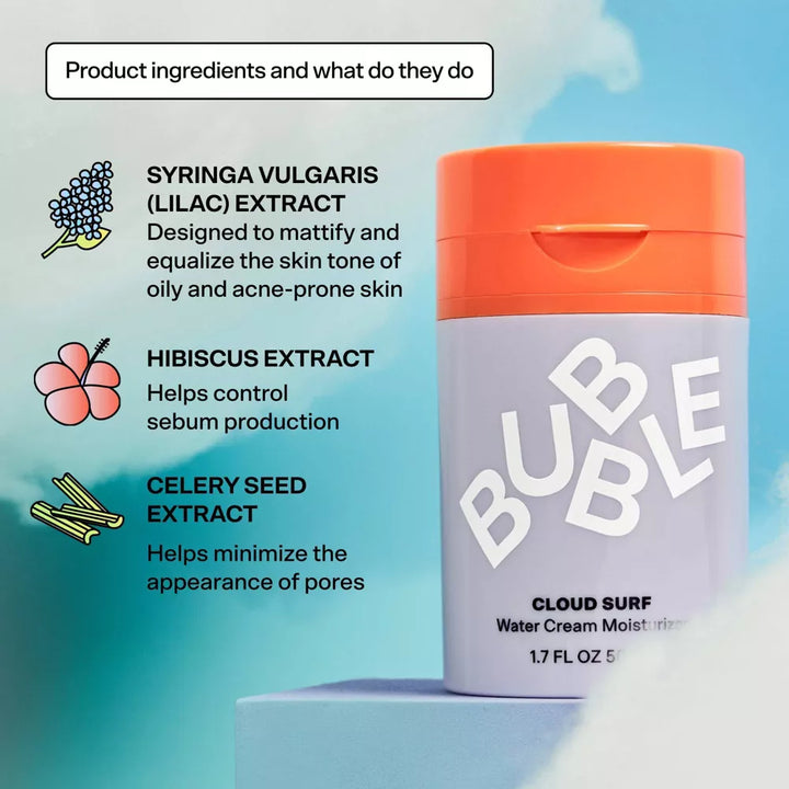 Bubble Skincare Shower Caddy Set For Combination Skin