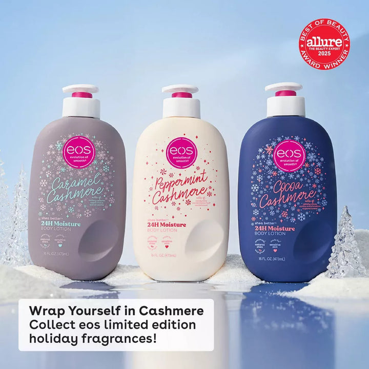 eos Holiday Body Lotion Peppermint Cashmere