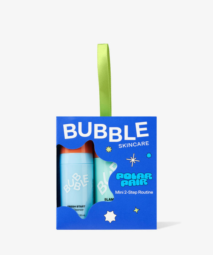 Bubble Skincare de Polar Pair Mini 2-Step Routine van