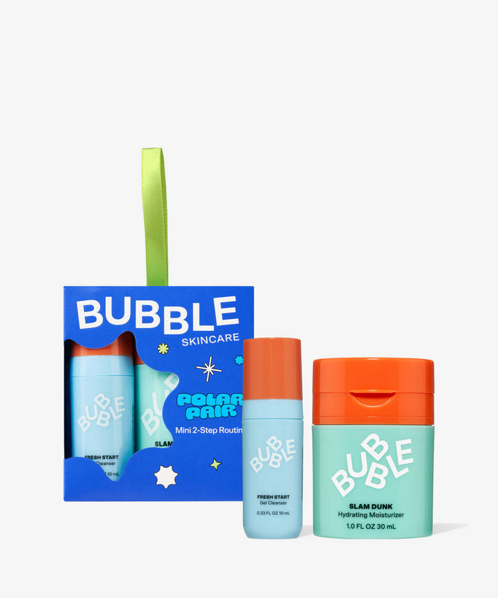 Bubble Skincare de Polar Pair Mini 2-Step Routine van