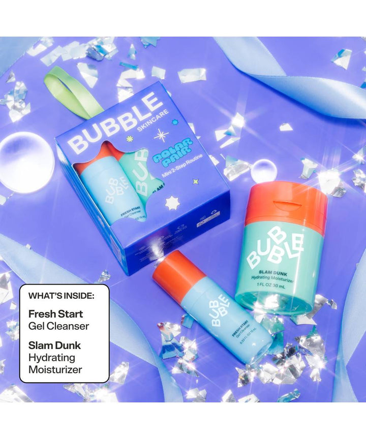 Bubble Skincare de Polar Pair Mini 2-Step Routine van