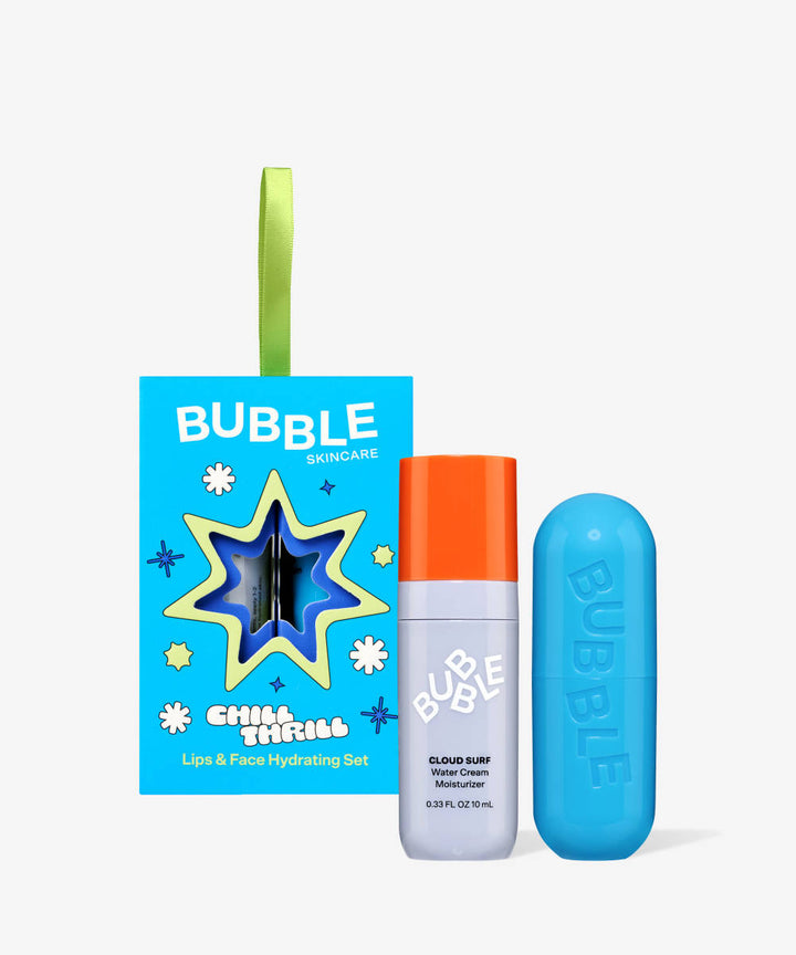 Bubble Skincare Chill Thrill Lips & Face Hydrating Set