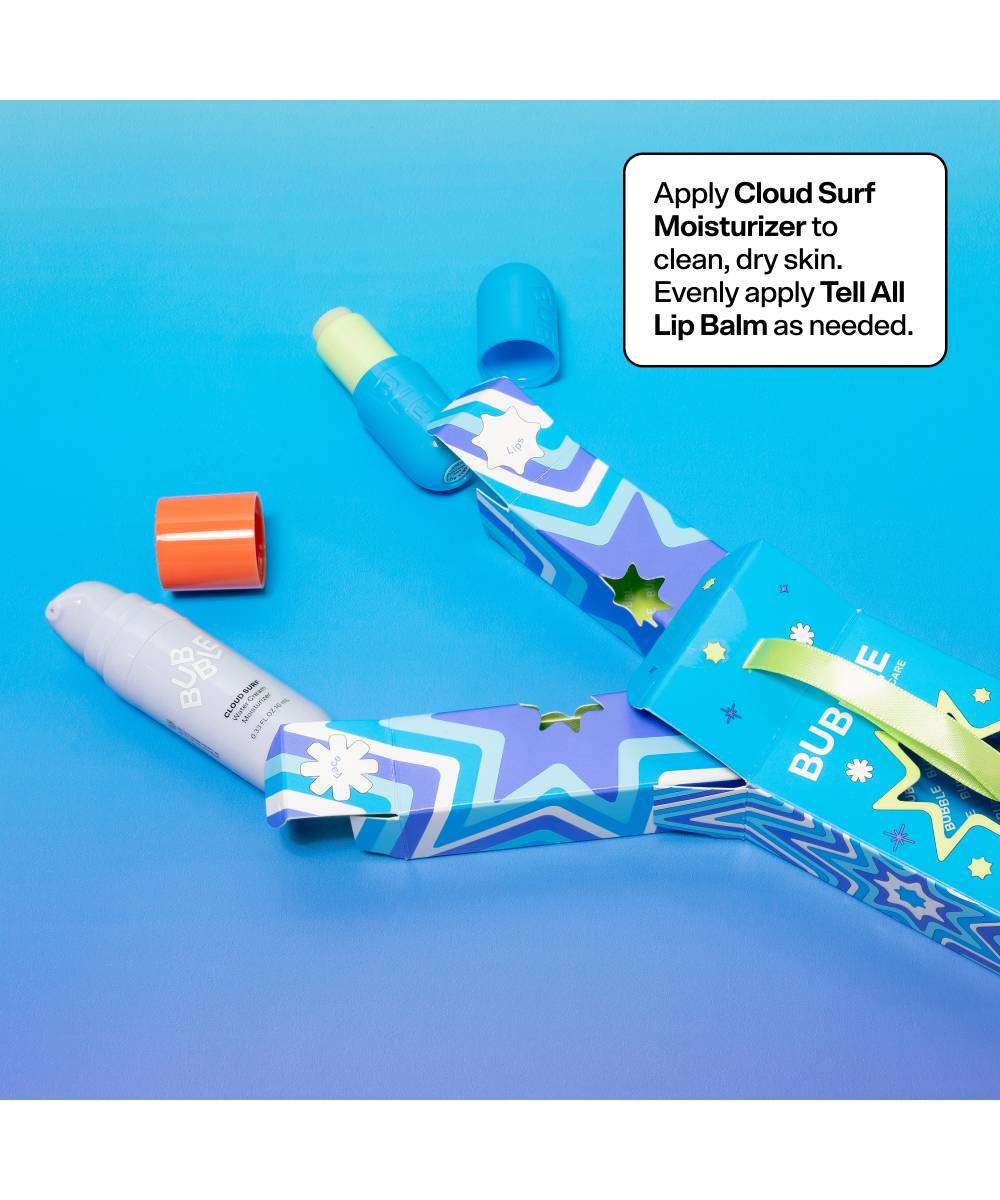 Bubble Skincare Chill Thrill Lips & Face Hydrating Set