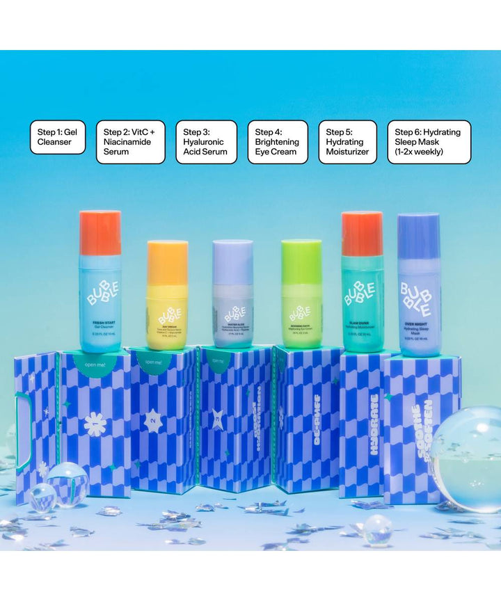 Bubble Skincare Tiny Mighties Mini Essentials Set