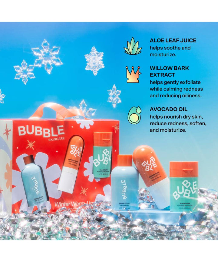 Bubble - Winter Warming-Up 3-Stappen Hydratatie Routine