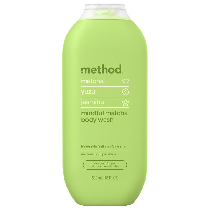 Method Mindful Matcha Body Wash with Plant-Based Cleansers