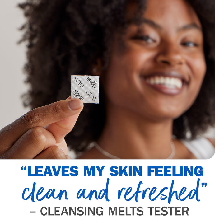 Olay - Cleansing Melts + Vitamine C Water-Activated Daily Facial Cleanser - 1x32st