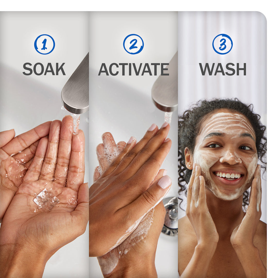 Olay - Cleansing Melts + Vitamine C Water-Activated Daily Facial Cleanser - 1x32st