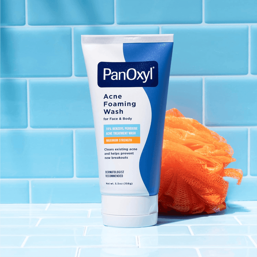 PanOxyl - Acne Foaming Wash with 10% Benzoyl Peroxide - 156 g