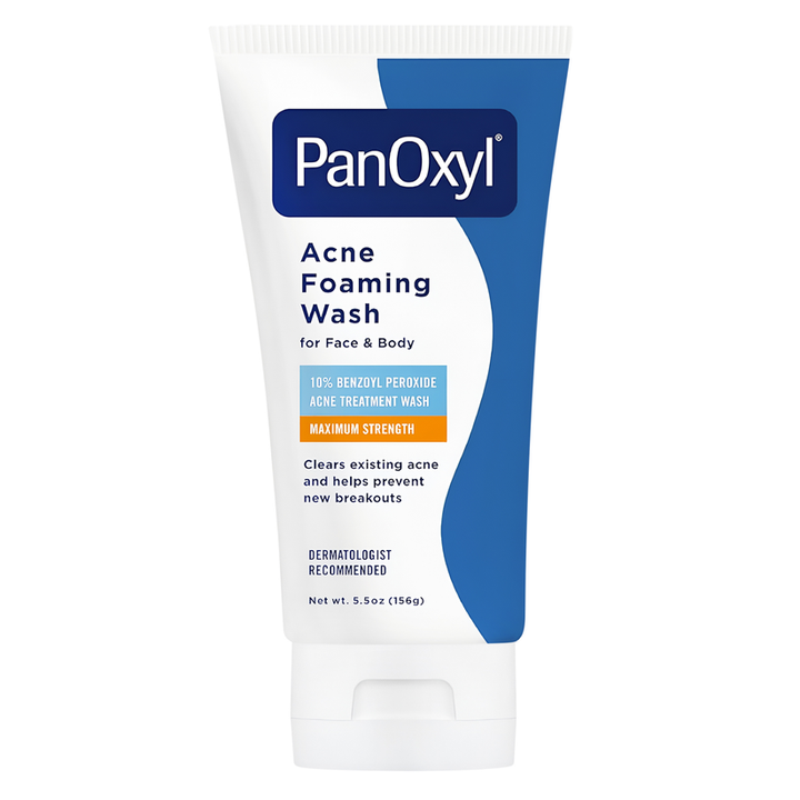 PanOxyl - Acne Foaming Wash with 10% Benzoyl Peroxide - 156 g