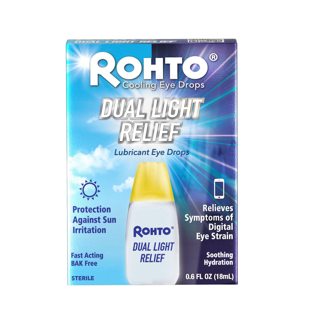 Rohto - Dual Light Relief Hydraterende Oogdruppels