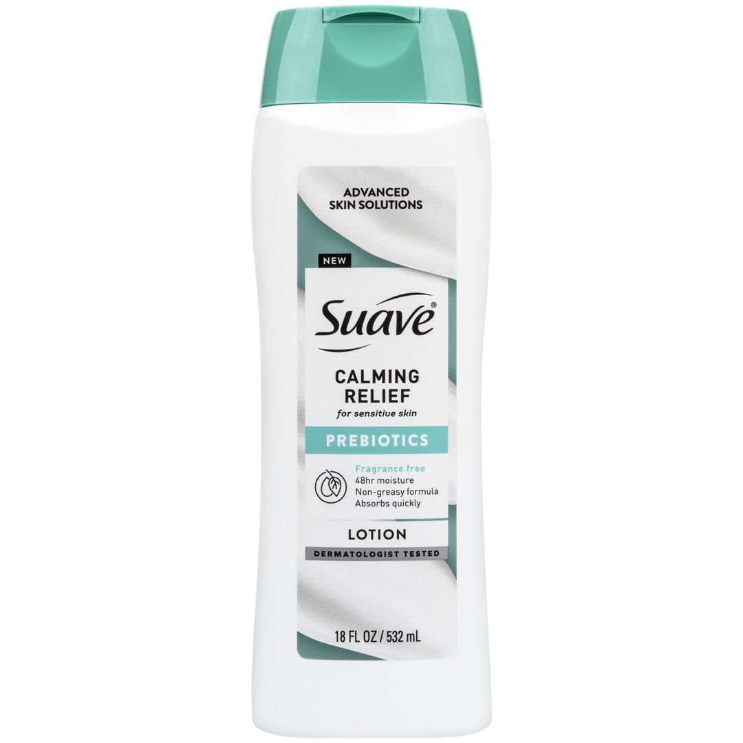 Suave Calming Relief Hand & Body Lotion With Prebiotics