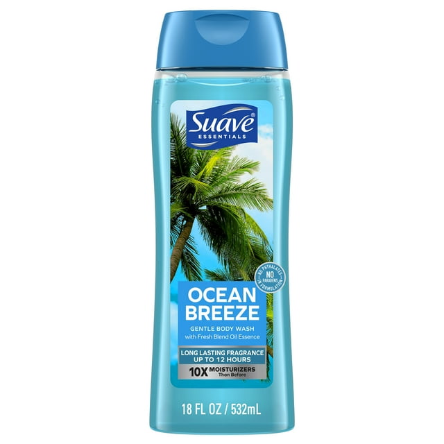 Suave - Essentials Body Wash - Ocean Breeze - 532 ml