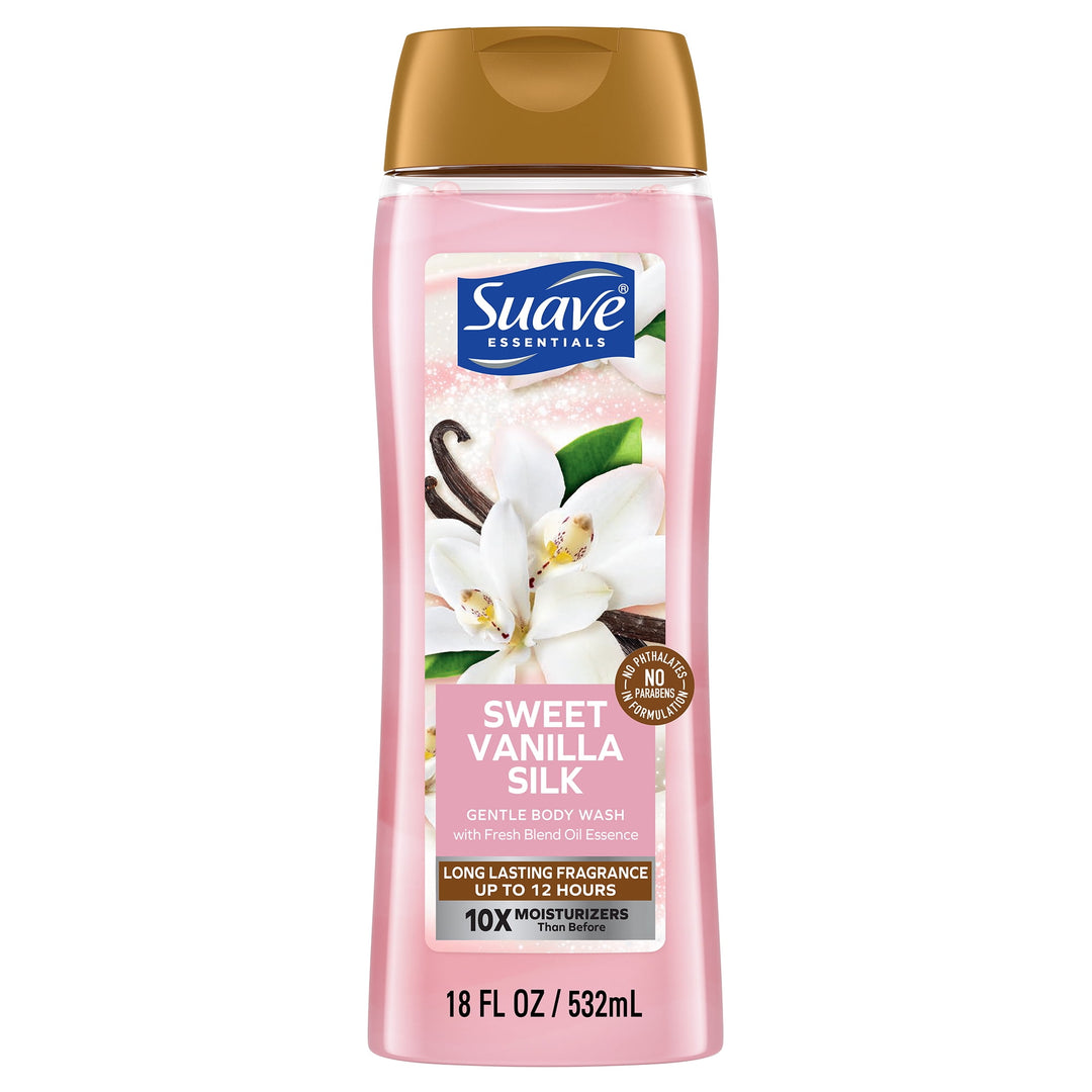Suave - Essentials Gentle Body Wash - Zoete Vanille - 532ml