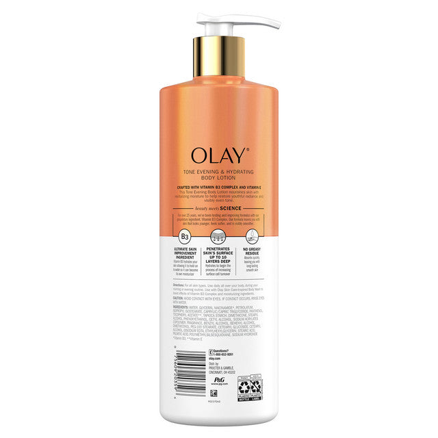 Olay - Tone Avond &amp; Hydraterende Bodylotion - 502ml