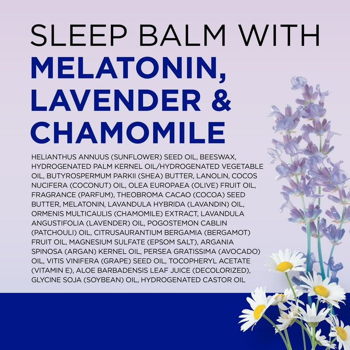 Dr Teal's - Melatonin Sleep Body Balm with Lavender & Chamomile Oils - 75gr