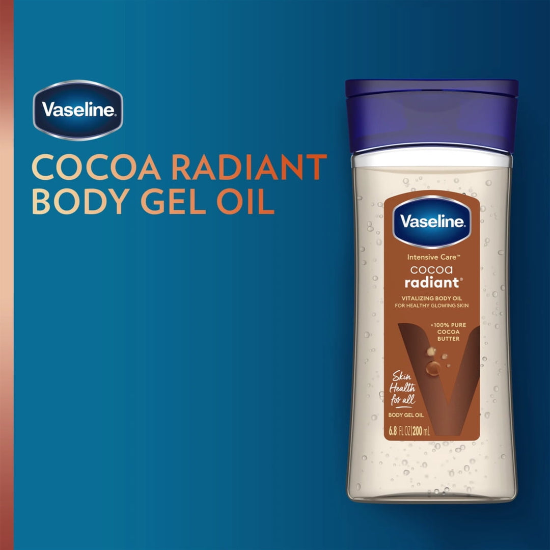 Vaseline Intensive Care Cocoa Radiant Body Gel Oil for Glowing Skin